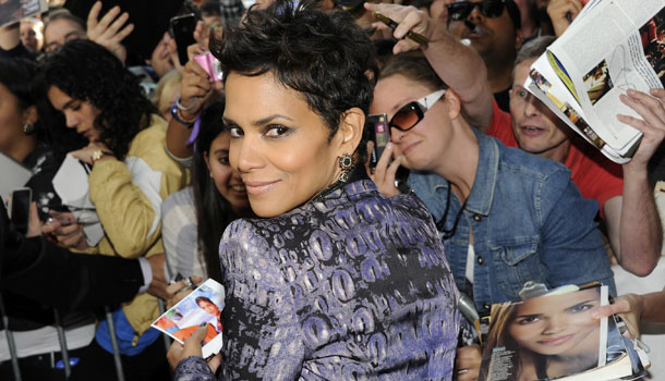 Actress Halle Berry attends the premiere of "Cloud Atlas" during the Toronto International Film Festival on Saturday Sept. 8, 2012 in Toronto. /Photo by Evan Agostini/Invision/AP