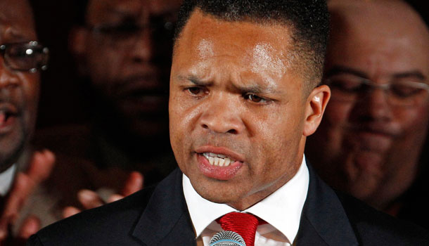 Rep. Jesse Jackson Jr.'s D.C. home is on the market. /AP Photo/M. Spencer Green, file