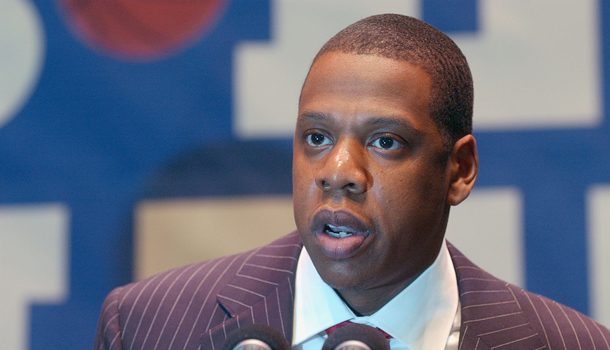 Music mogul Jay-Z, 42, says he never imagined that he'd someday own a piece of a basketball team. (AP Photo/Frank Franklin II)