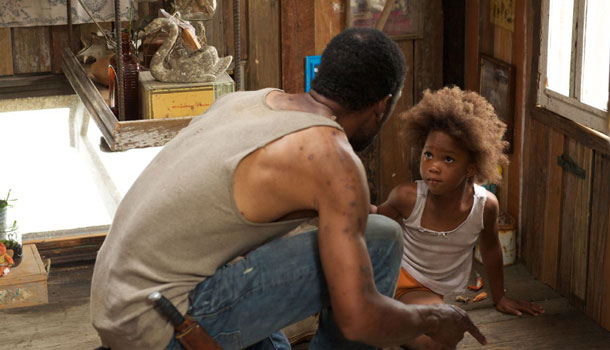 Dwight Henry and Quvenzhane 'Wallis Beasts Of The Southern Wild.' /Rex Features via AP