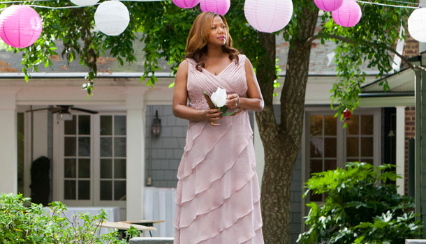 This undated image released by Lifetime shows Queen Latifah as M’Lynn in a scene from the Lifetime Original Movie, "Steel Magnolias," premiering Sunday, Oct. 7, on Lifetime. /AP Photo/Lifetime, Annette Brown