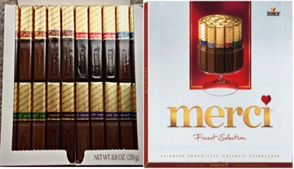 Merci Chocolates Insert Image