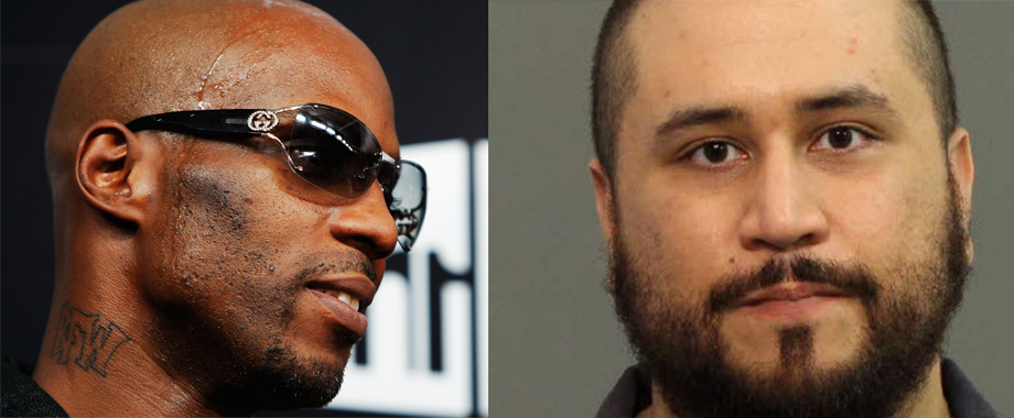 Former neighborhood watch volunteer George Zimmerman will take on rapper DMX in a "celebrity" boxing match.