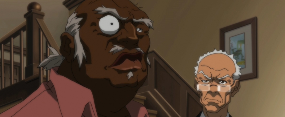 Boondocks Uncle Ruckus and Grandpa Freeman