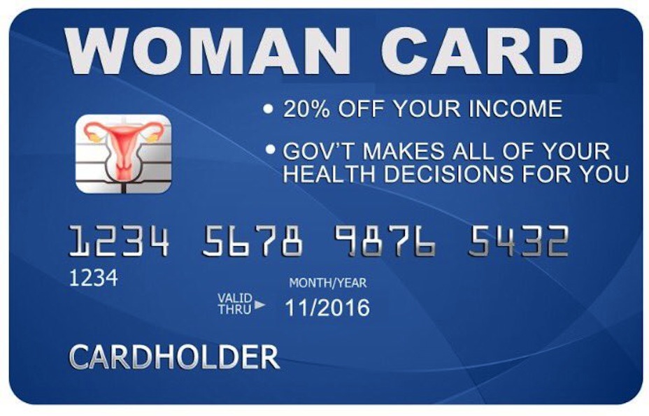 Donald Trump WomanCard